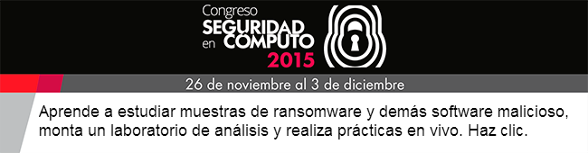 Congreso Seguridad en Cmputo - Ransomware